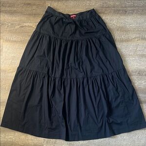 Staud Women's Sea Skirt In Black Size 12